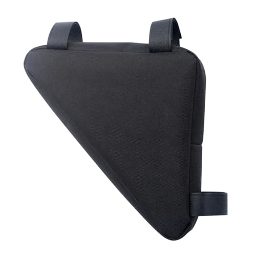 INOOMP Convenient Bike Frame Bag for Bicycles Portable Storage Accessory for Safe Cycling Easy Installation Simple Design Protects Belongings From Scratches and Collisions