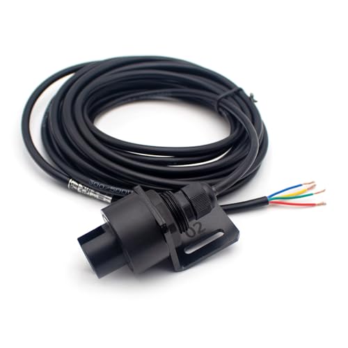 LeTkingok Sonda de Sensor de Turbidez Infrarroja RS485 Resistente al Agua IP67, Detector Óptico de Calidad del Agua para Monitoreo Industrial
