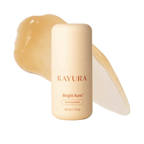 Kayura Bright Aura Even Tone Serum for Dark Spots, Acne Marks, an...