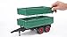 Bruder Toys - Agriculture Realistic Tandemaxle Tipping Trailer with Removeable Top and Compatible with Some Bruder Tractors - Ages 3+