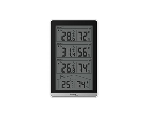 Station de température Technoline WS 7060 design bicolore et format compact - 3