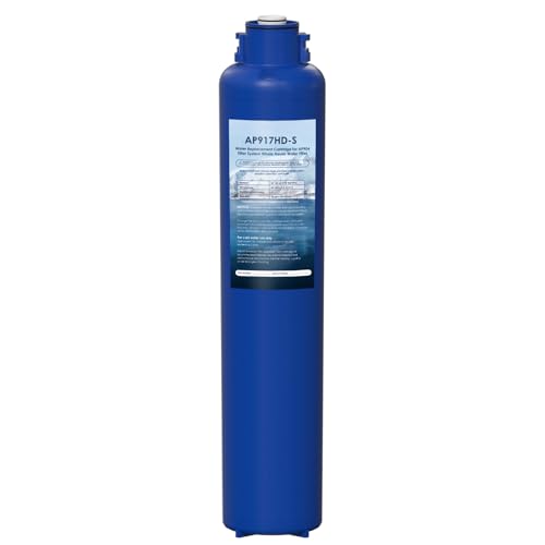 AP917HD-S AP904 Whole House Sanitary Quick Change Replacement Water Filter Compatible with 3M Aqua-Pure AP904 System 100 000 Gallons 1 Pack