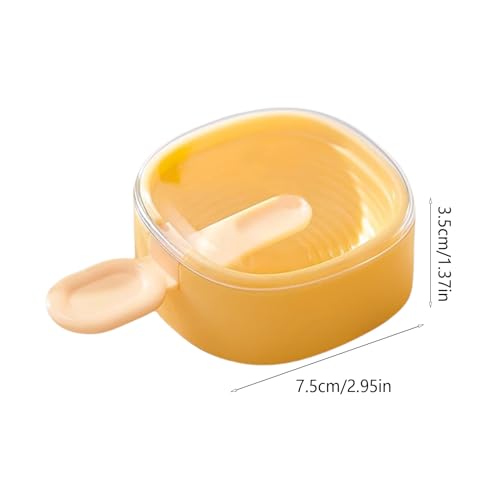 Ice Pop Mold Set, Stackable Treat Maker, Easy-Release Silicone Kitchen Tool, 7.5x7.5x3.5cm, Snack Tray for Toddler-Friendly Desserts, Summer Treats, Freezer Snacks - immagine 3