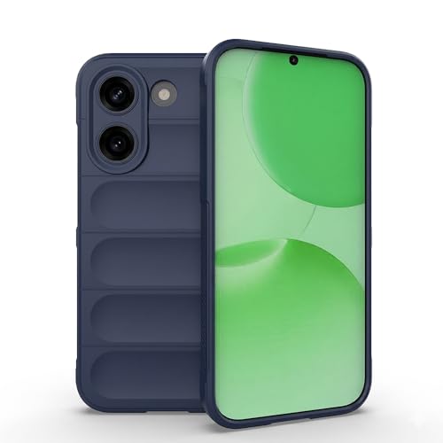 Xiaomi Poco X8 Pro ile Uyumlu Kılıfı Silikon Yumuşak Esnek Mat Kamera Lens Korumalı İnce Kapak Etnik Lacivert