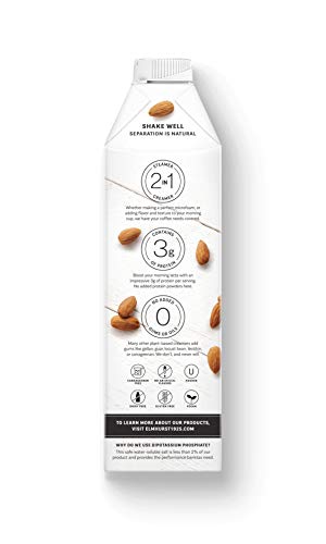 Elmhurst Barista Edition Almond Milk, 32 Ounce (Pack of 6) - Thumbnail 3