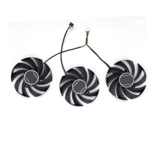 Ventilador triple PLD09210S12HH compatible con modelos MSI RTX Ti SUPER OC 3