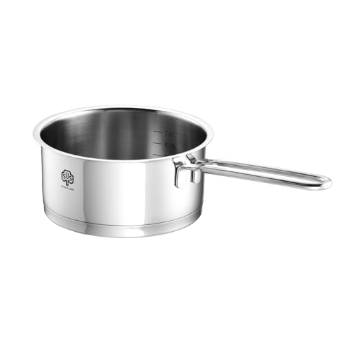 Schulte-Ufer Stieltopf Wega, Edelstahl, 64026-16, Silber
