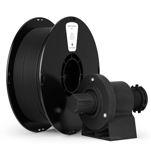 kexcelled PLA CF Carbon Fiber Filament 1.75mm +/- 0.03mm, 1kg, Black
