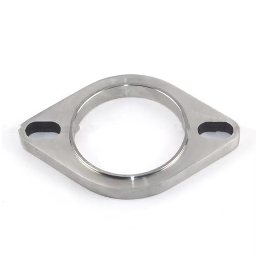 Tuyau échappement voiture 70mm résistant à la rouille avec bride et joint inox