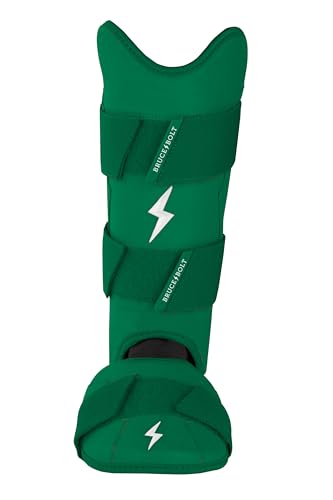 BRUCE BOLT Original Series Leg Guard - Green Adult