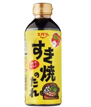 #RT Ebara Sukiyaki No Tare Mild Sauce 500ml -This mellow yet sweet sukiyaki sauce mild uses an authentically brewed soy sauce base to which a well balance