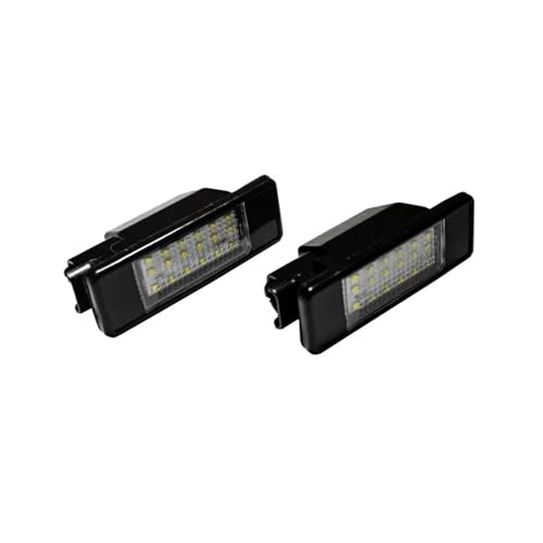 Luz de matrícula LED para Peugeot evita bombillas fundidas y calor 7