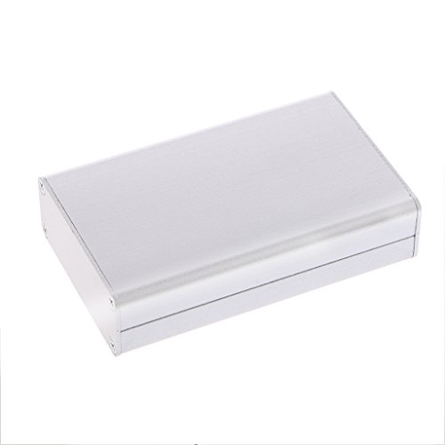 QIXIAMO Electronic Project Box Extruded Aluminum Enclosure PCB Instrument Box Enclosure Boxes Electronic Project Case