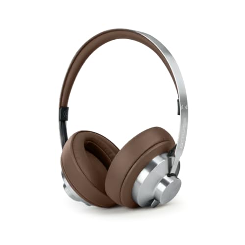 Muse M-298 SBR Casque Bluetooth | ANC Noise Cancelling Over-Ear avec 66 h d'autonomie, USB-C, AUX et Fonction Mains Libres, Bandeau Confortable