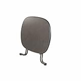 Sieger 252/G Boulevard-Klapptisch mit mecalit-Pro-Platte 140 x 90 cm, Stahlrohrgestell eisengrau, Tischplatte Schieferdekor anthrazit - 5