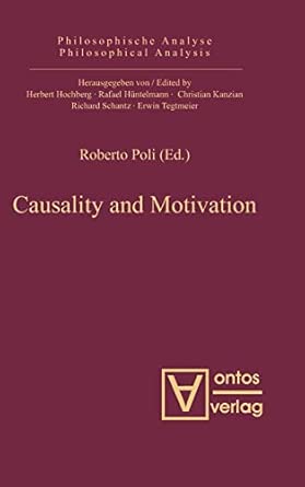 Causality and Motivation: 35 book cover