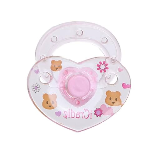 Chupete magnético para muñecas, juguetes de chupete para bebés, accesorios para muñecas renacidas, juguetes de rol para muñecas de bebé, accesorios para muñecas renacidas, para niñas