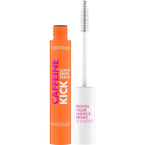 Catrice Cosmetics Sérum para cejas y pestañas Caffeine Kick, dar volumen, tonificar, cuidado, translúcido, 9 ml - imagen 2