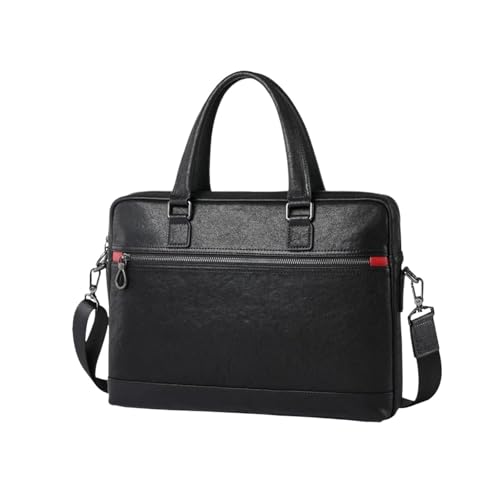 Men's Handbag Leather Business Casual Layer Cowhide Cross Briefcase Men