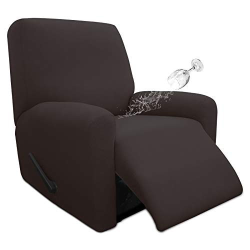 Image of Easy-Going 4 Pieces Waterproof Recliner Chair Slipcover Washable