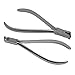 Distal End Cutter Flush Cut Long Handle With Saftey Hold Tungsten Carbide Inserts Cutting Jaws Dental Orthodontic Instruments