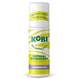 Kobi Deodorant for Active Kids, Teens, Girls, Boys - Natural, Aluminum-Free, Sport Strength - Lavender Leap