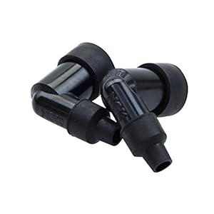2x NGK LZFH Zündkerzenstecker 90° schwarz