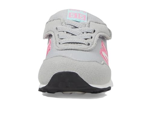 New Balance Kid's 515 V1 New-B Hook & Loop Sneaker, Rain Cloud/Reflection/Signal Pink, 5.5 M Toddler4