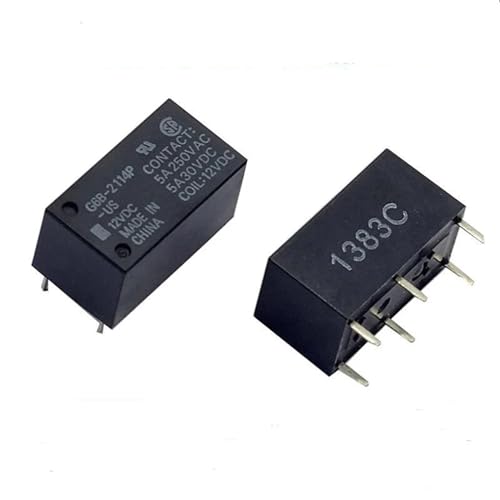 Relé G6B-2114P-US 24VDC interruptor electromecánico 5A para automatización industrial y PCB 3
