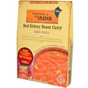 Kitchen Of India Dinner - Red Kidney Beans Curry - Rajma Masala - 10 oz - case of 6
