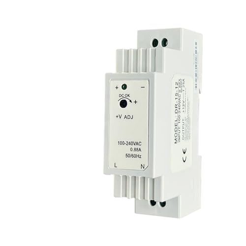 Transformateur 15W type rail DIN DR-15 pour micro-tableaux - 3