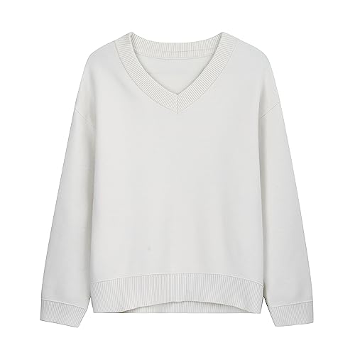Image of Women's Tight Cuff Long Sleeve Crew Neck Solid Button Down Cable Ribbed Knit Classic Cardigan Sweater