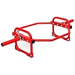 Olympic 2-Inch Hex Weight Lifting Trap Bar for Strength Training, 500-Pound Capacity, Safety Clips, Home Gym for Shoulder Presses, Shrugs, Back Rows