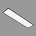 Briloner Leuchten - Panneau LED, plafonnier LED, lampe de plafond 22 Watt, 2.200 Lumen, 4.000 Kelvin, blanc-noir, 1.000x250x60mm (LxWxH) 7067-015