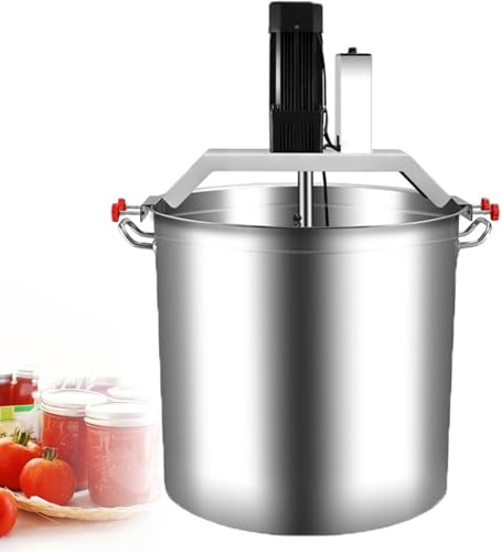 Batidora De Alimentos Automática De 40L /50L, Batidora De Acero Inoxidable De 180 W, Batidora De Alimentos, Batidora De Salsa De Fondo Para Sopa Y Condimentos Para Ollas Calientes,40L