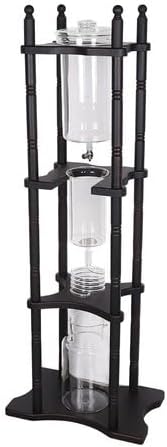 Cold Drip Coffee Maker, 2500ml Large Capacity Cold Brew Tower, Cold Brew Maker Tower Iced Coffee Maker, Japanese Drip Coffee Cold Brew Coffee Dripper Tower for Home Office Drip Coffee Maker