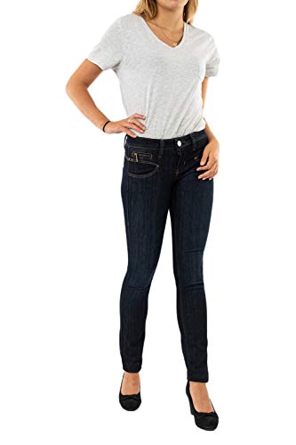 FREEMAN T.PORTER Damen Alexa Slim SDM Jeans, Blau (Eclipse F0168-32), W25/L32 (Herstellergröße: 25)