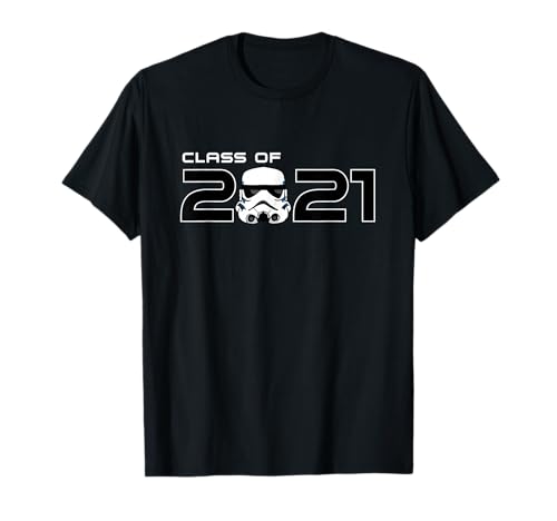 T-shirt Stormtrooper Star Wars Class of 2021 geek vêtement coton col rond homme