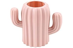 Adorable Cactus Pen Holder Brighten Your Desk Decor