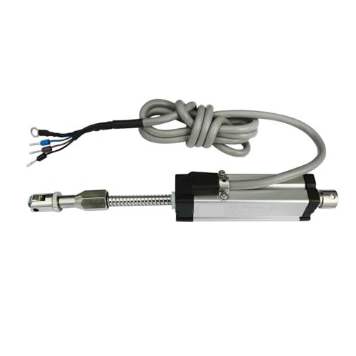 RWRAPS KTR12 40-300mm Automatic Reset Linear Displacement Sensor Electronic Ruler Miniature Spring Displacement Transducer Scale (Color : 225mm)