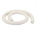 Aexit 1m x Seals & O-Rings 25mm White Flexible Round Solid Silicone Rubber Foam Mechanical Seals Sealing