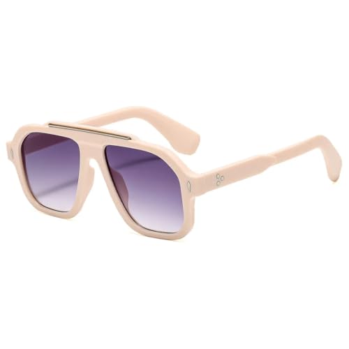 Lunettes de soleil rétro UV400 pour sublimer vos terrasses et sorties en ville