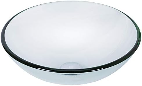 VIGO Crystalline 16.5 inch Diameter Over the Counter Freestanding Matte Stone Round Vessel Bathroom Sink in Iridescent - Sink for Bathroom VG07074