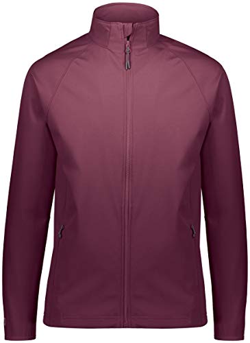 Holloway Sportswear Featherlight Soft Shell Jacket M Maroon2