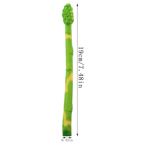 yyangz 6PCS Artificial Asparagus Home Party Plastic Vegetable Decoration Supermarket Window Display Props Model Used for Photography Props Dining Halls Food Store Exhibitions Halloween Decorations