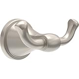 Delta Faucet Becker (1-Pack) Towel/Robe Hook for Bathroom, SpotShield Brushed Nickel, Wall Mounted BCK35-DN