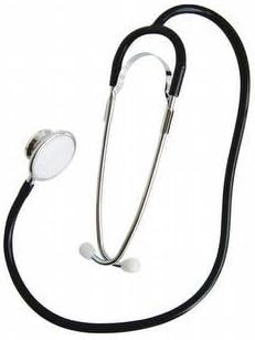 Professional Dual Head Stethoscope (Black) - NHS Supplied - CE Marked