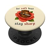 Photo Gallery dichiarazione funny otter be soft animal stay sharp popsockets popgrip adesivo Photo Gallery dichiarazione funny otter be soft animal stay sharp popsockets popgrip adesivo