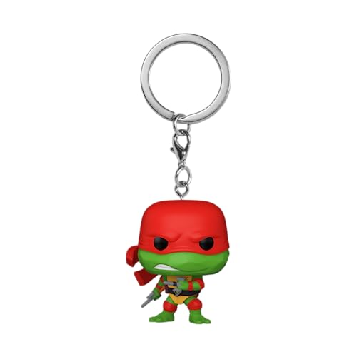 Funko Pop! Keychain: Teenage Mutant Ninja Turtles, (Teenage Mutant Ninja Turtles (TMNT) ) Raphael Novelty Keyring