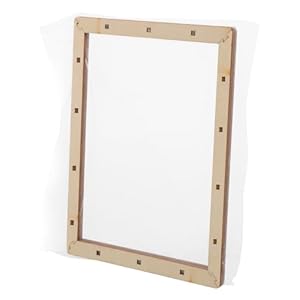 Gadpiparty Papierschöpfrahmen Holzrahmen Sieb